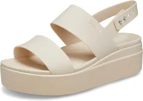 Crocs Women’s Brooklyn Low Wedges, Platform Sandals
