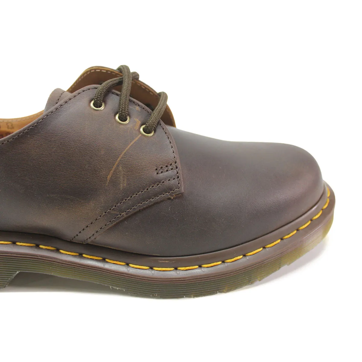 Dr. Martens Unisex 1461 3 Eyelet Leather Shoes - UK 6