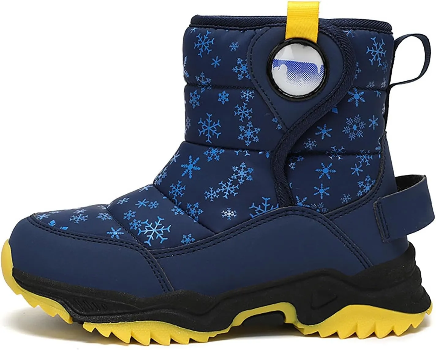 Girls Boys Snow Boots Outdoor Warm Comfortable Non Slip Mid Calf Padded Small Big Kids Winter Big Kids Mid Calf Boots