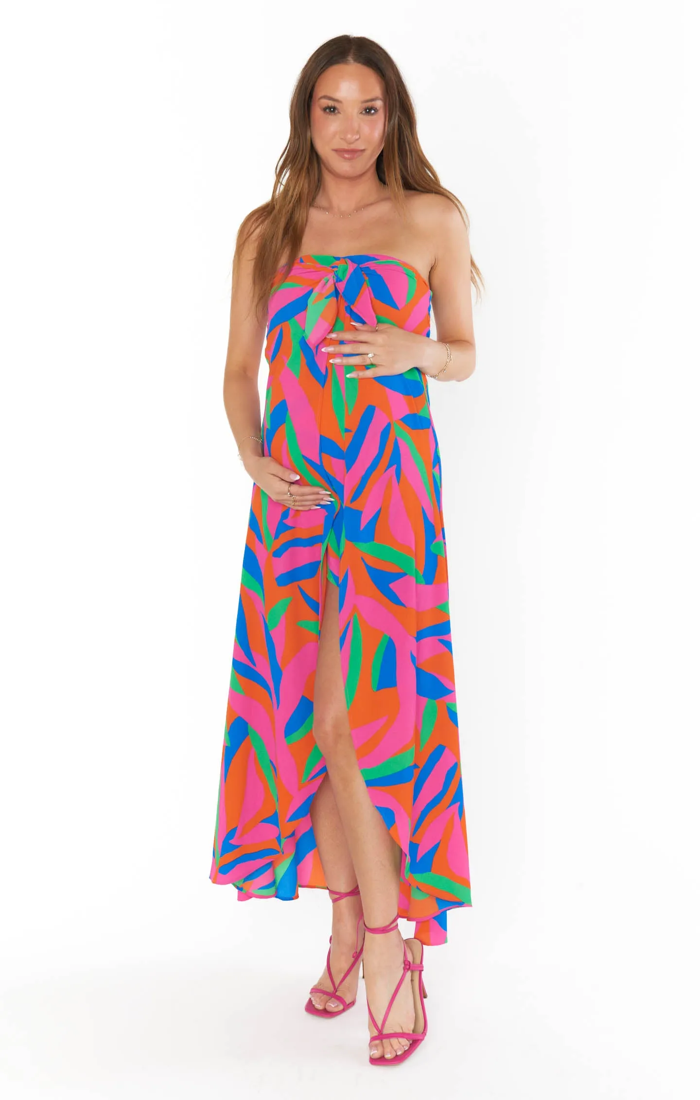 Ipanema Tie Dress ~ Island Punch