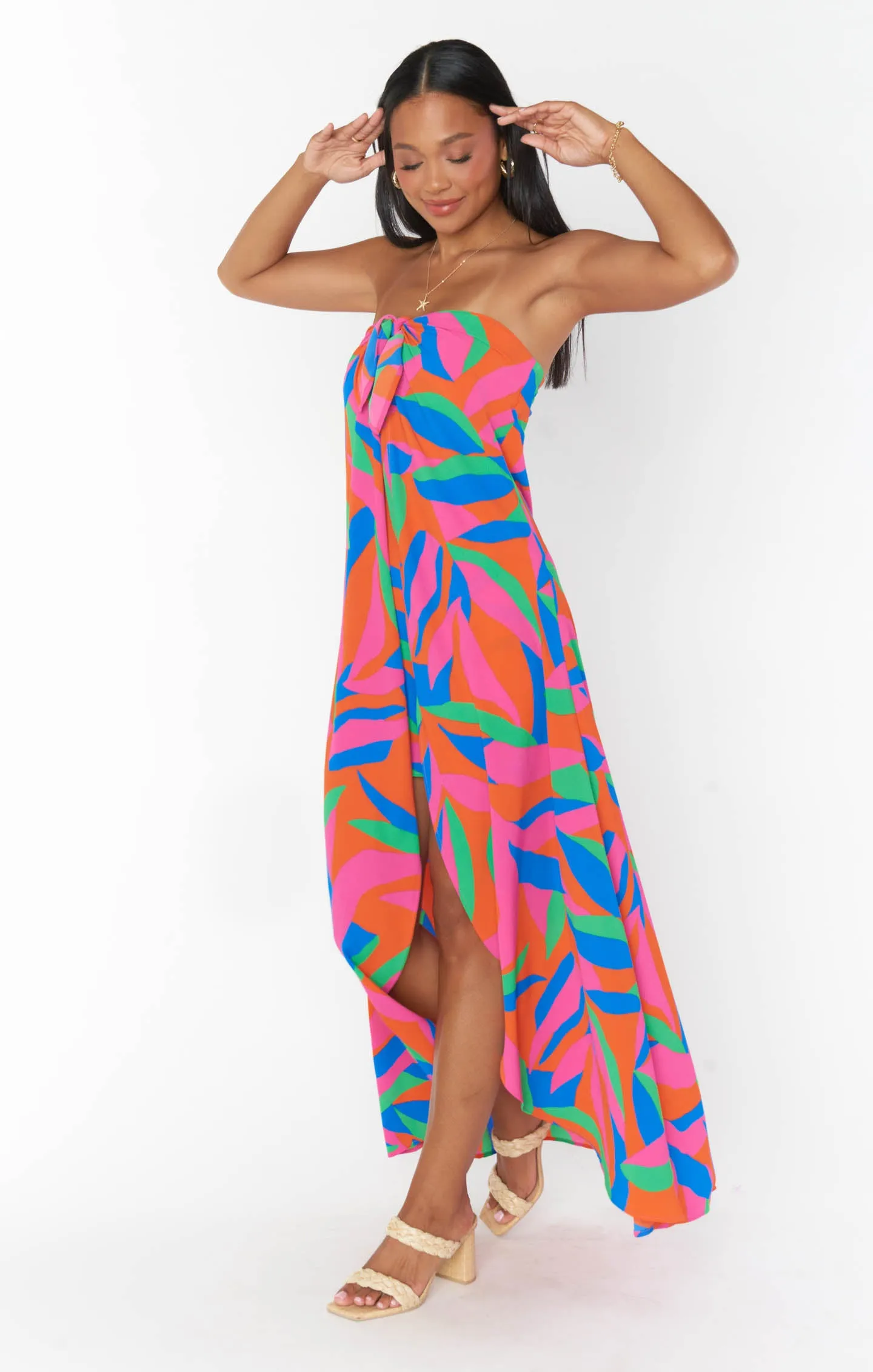 Ipanema Tie Dress ~ Island Punch