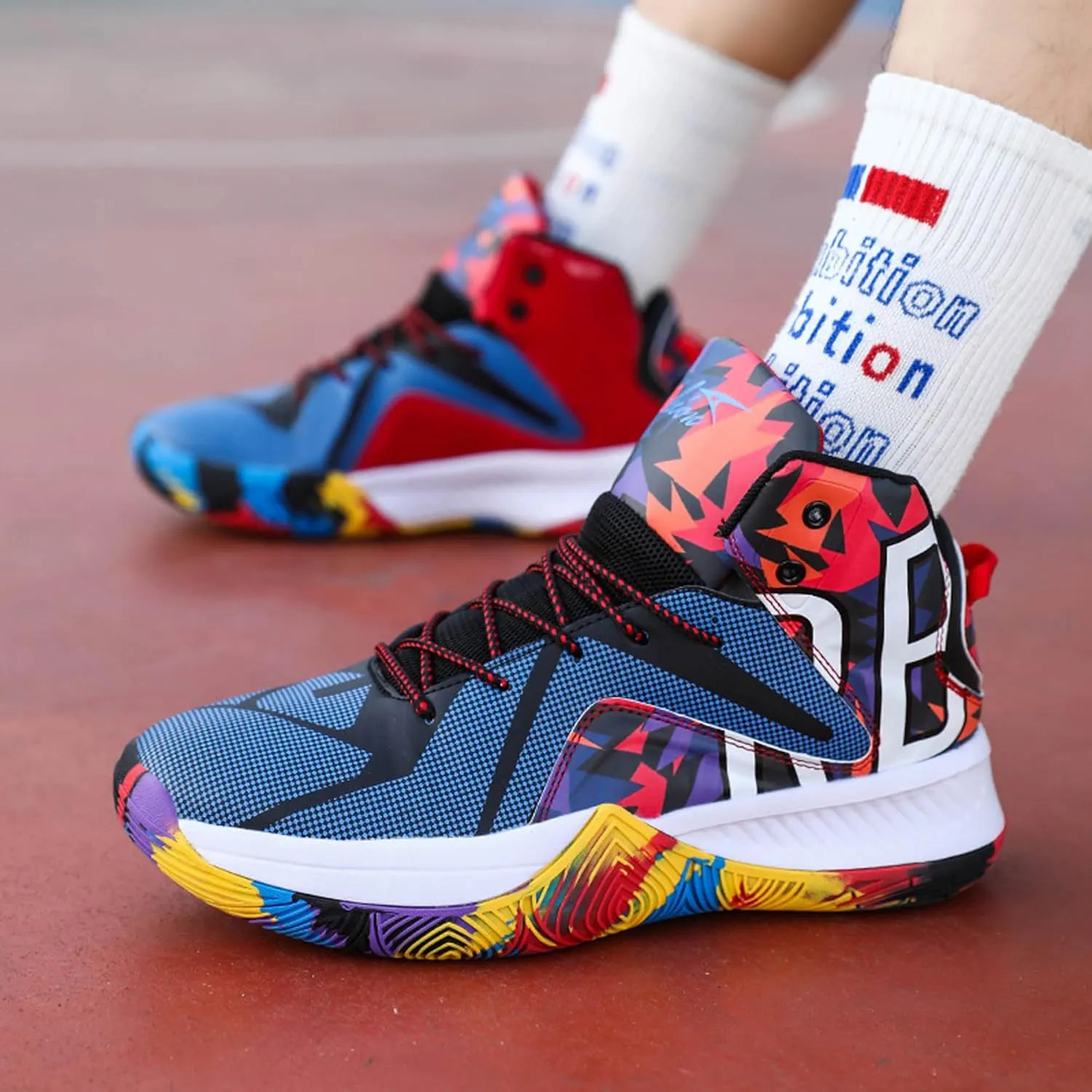 Men Women Breathable Fitness Cushioning Training Running Shoes Park Walking Shoes Outdoor Travel Hiking Shoes