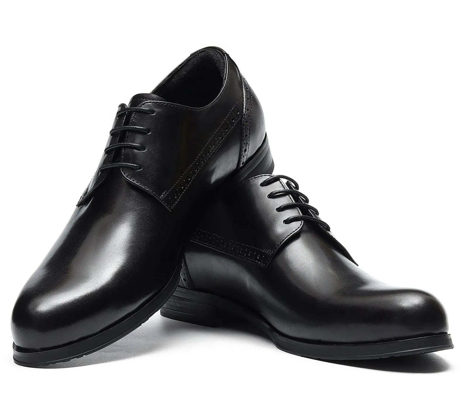 Men's Genuine Leather Derby Formal Shoes