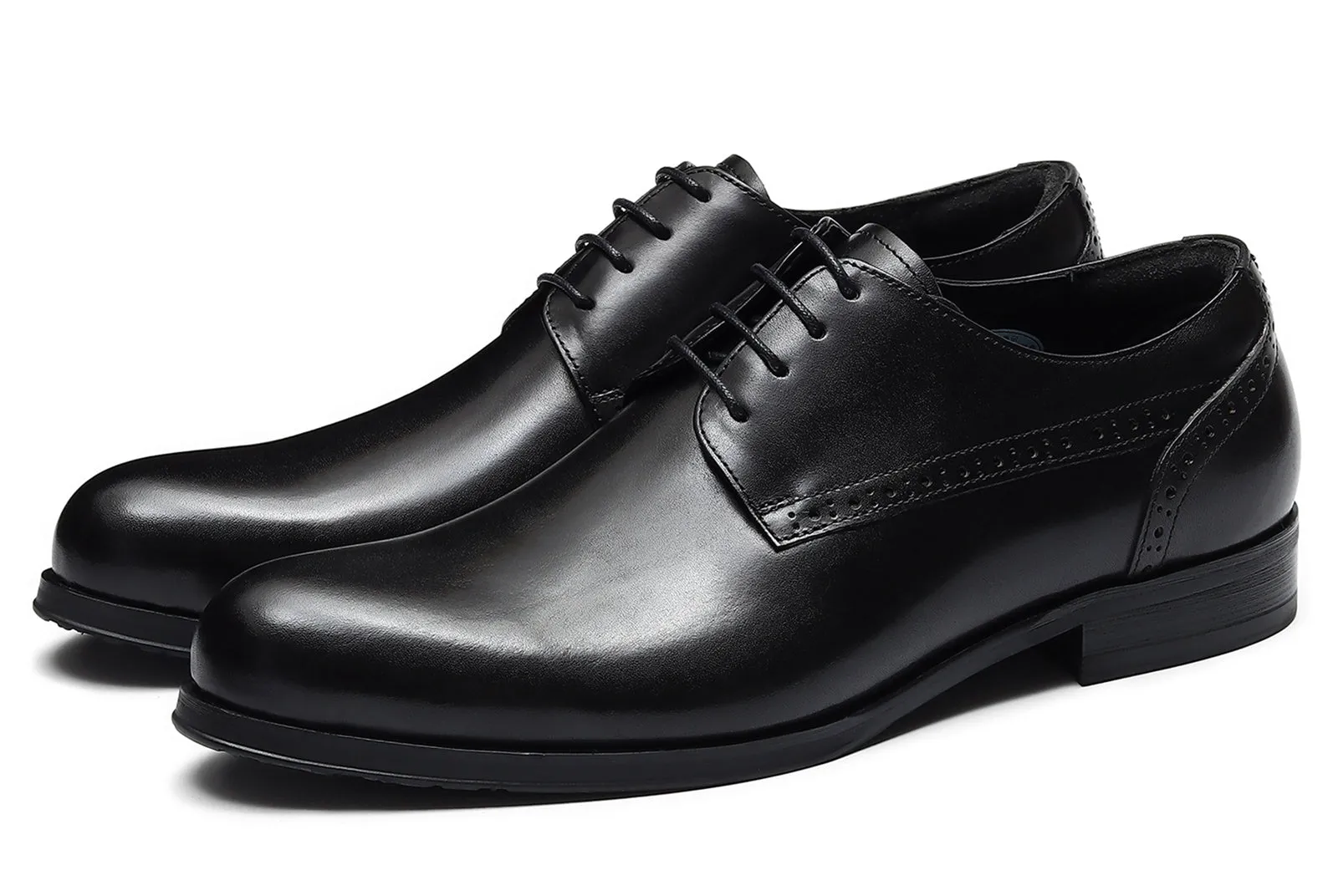 Men's Genuine Leather Derby Formal Shoes