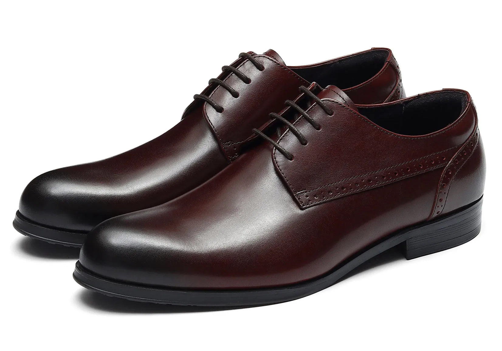 Men's Genuine Leather Derby Formal Shoes
