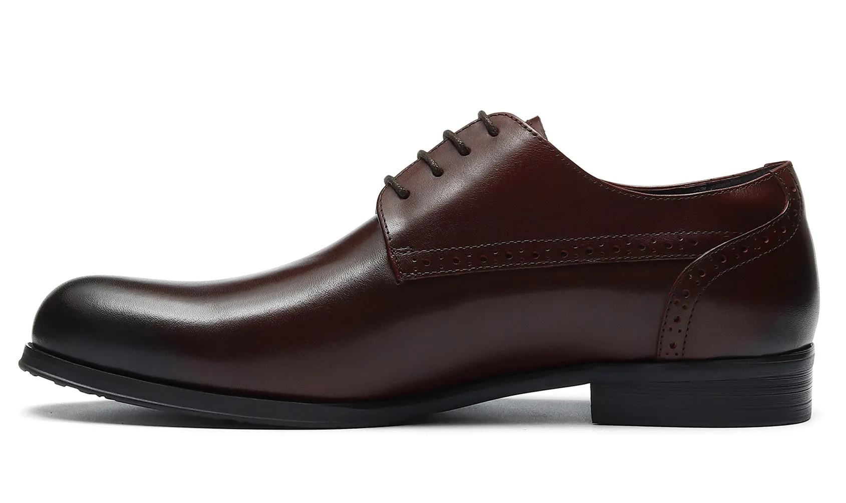 Men's Genuine Leather Derby Formal Shoes