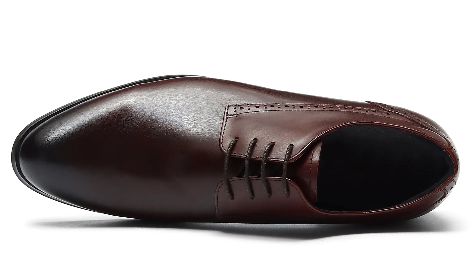 Men's Genuine Leather Derby Formal Shoes