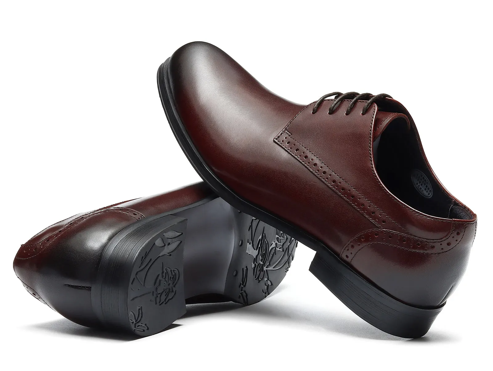 Men's Genuine Leather Derby Formal Shoes