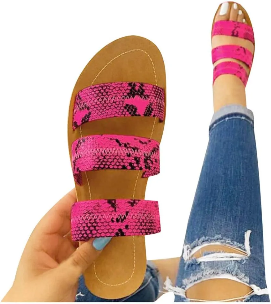 Sandals for Women Platform, Crystal Comfy Platform Sandal Shoes Summer Beach Travel Shoes Sandal Ladies Flip Flops