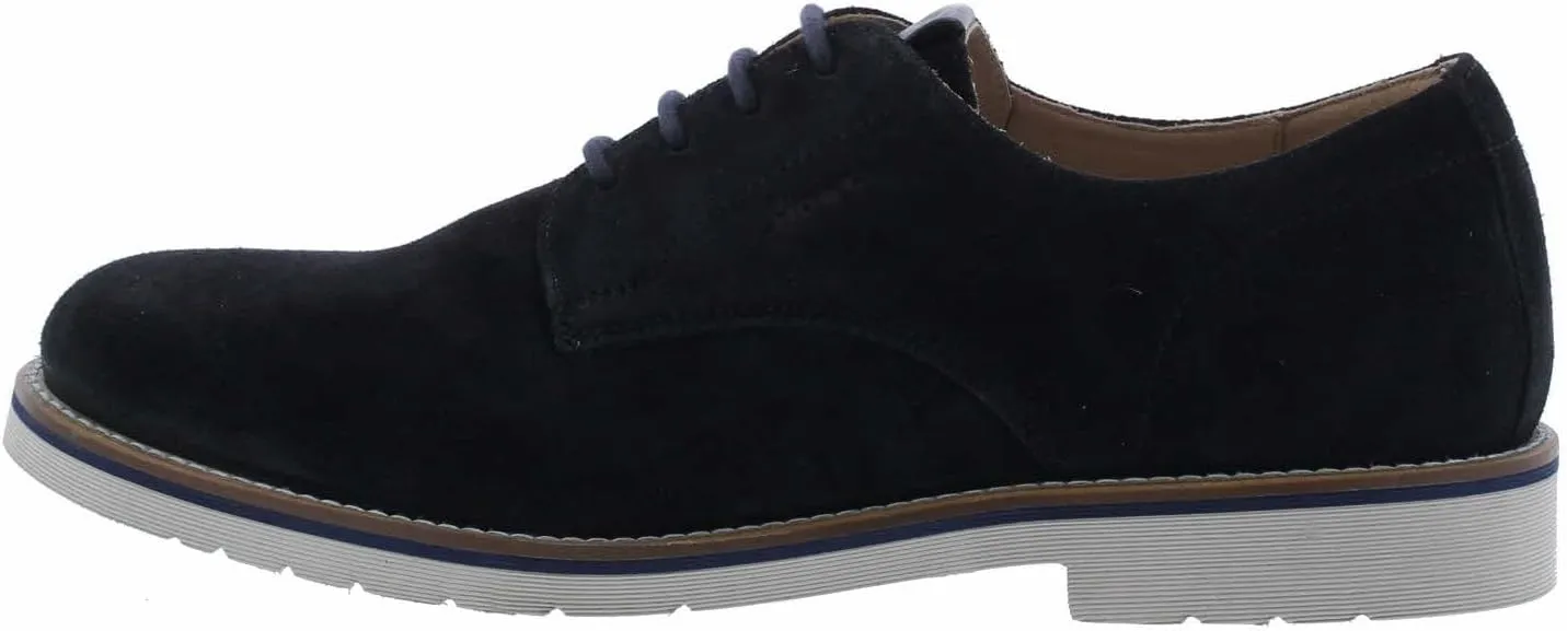 Sioux Men's Derby Oxford Flat, darkblue, 7