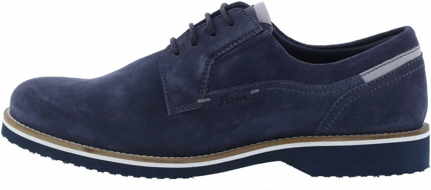 Sioux Men's Derby Oxford Flat, Sea, 7 Wide