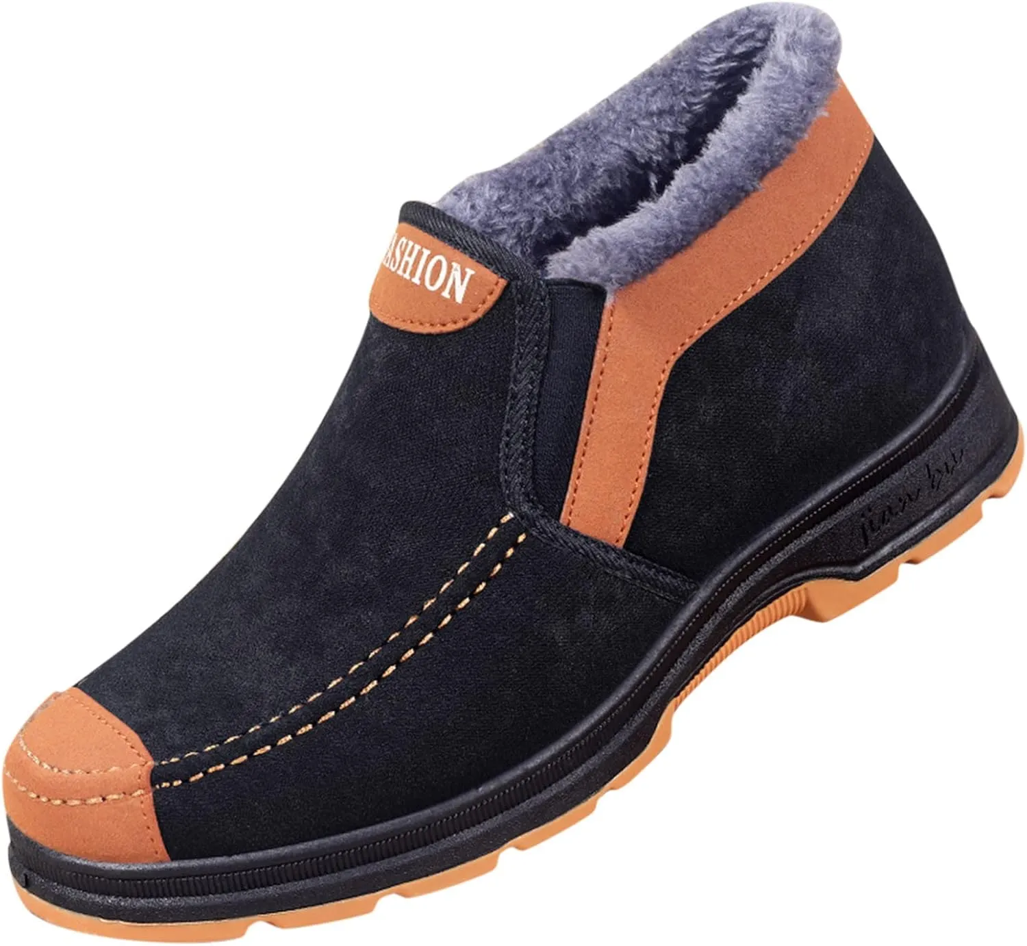 Women Snow Ankle Boots Leather Cute Winter Boots Waterproof Womens Winter Boots Women Snow Boots Wide