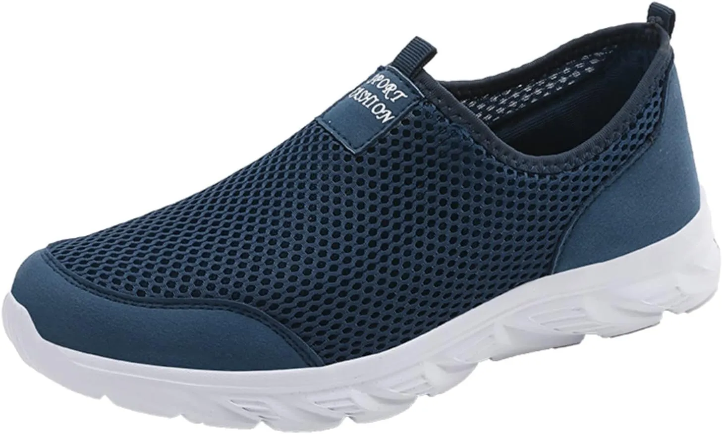 Women's Slip On Sneakers Lightweight Breathable Running Shoes for Men Arch Support Ladies Shoes Casual White Platform Sneakers Waterproof Tennis Shoe Loafers Shoe
