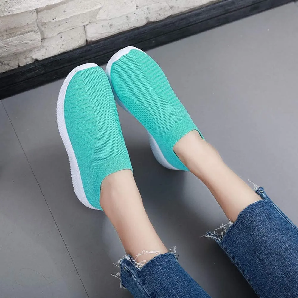 Women's Slip on Walking Shoes Tennis Lightweight Gym Non Slip Work Shoes Women Casual Women's Shoes Casual Fashion Sneakers 2025 Platform Tennis Shoe Trainers Shoe