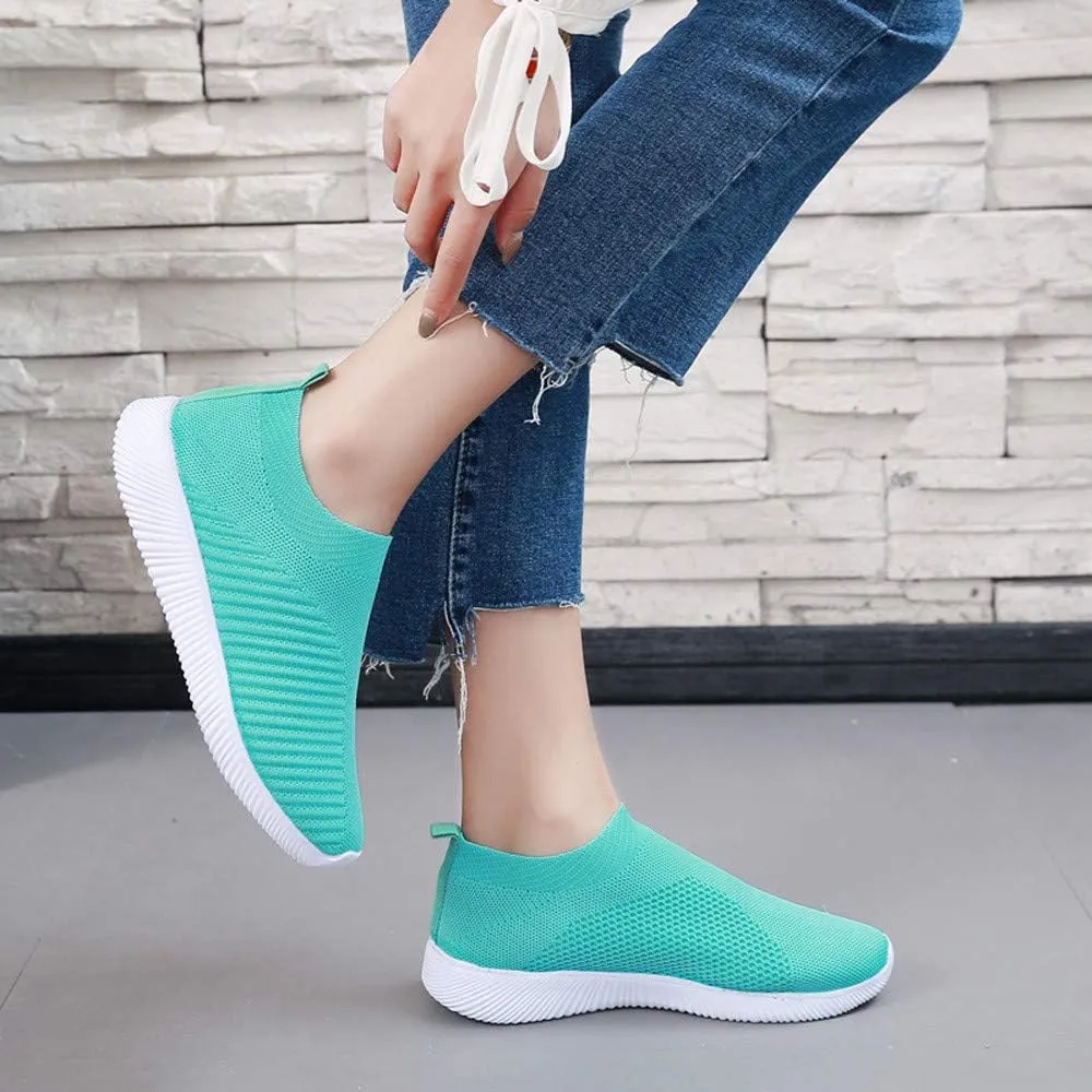 Women's Slip on Walking Shoes Tennis Lightweight Gym Non Slip Work Shoes Women Casual Women's Shoes Casual Fashion Sneakers 2025 Platform Tennis Shoe Trainers Shoe