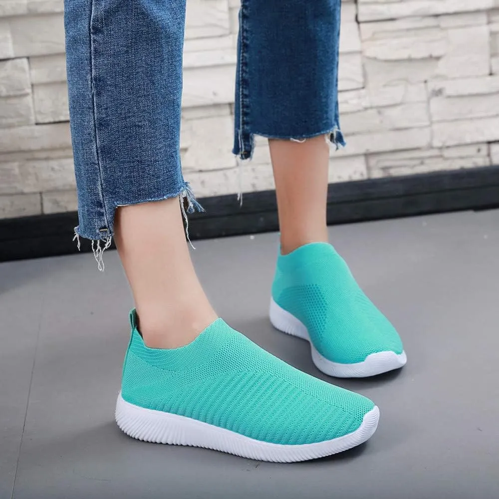 Women's Slip on Walking Shoes Tennis Lightweight Gym Non Slip Work Shoes Women Casual Women's Shoes Casual Fashion Sneakers 2025 Platform Tennis Shoe Trainers Shoe