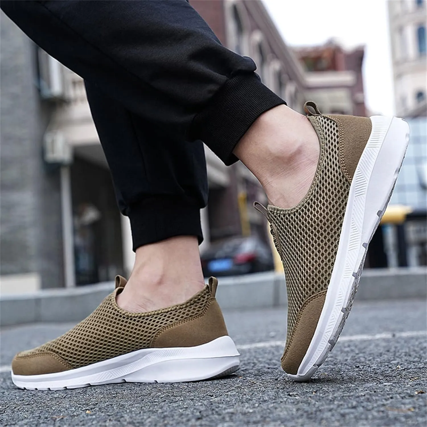 Women's Sneakers Wide Lightweight Work Slip Resistant Breathable Men Running Shoes Women Platform Loafers Womens Hiking Sneakers