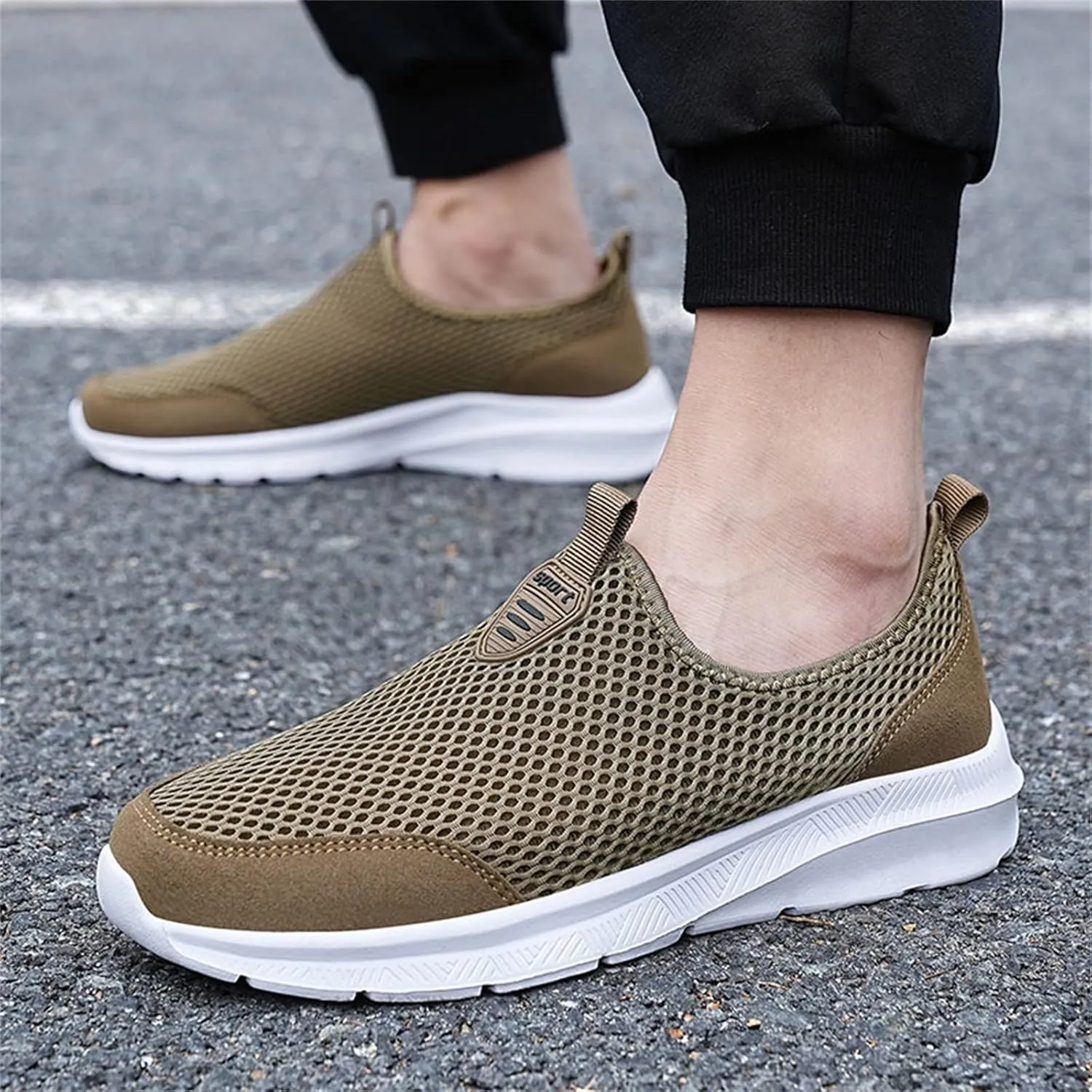 Women's Sneakers Wide Lightweight Work Slip Resistant Breathable Men Running Shoes Women Platform Loafers Womens Hiking Sneakers